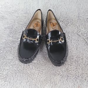 Sam Edelman Black Leather  Loraine Loafers size 7 - never worn